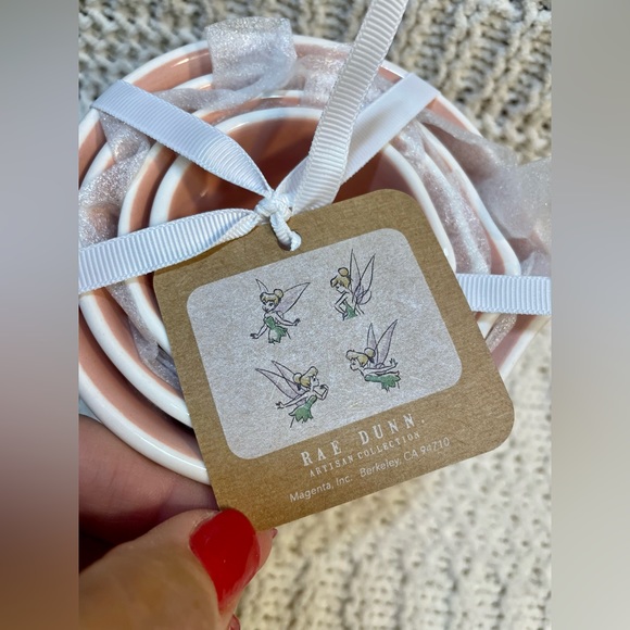 TINKER BELLE Teacup Rae Dunn Measuring Cups - PINK - Picture 3 of 3